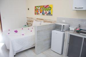 Køkken eller tekøkken på Porto de Galinhas Yes Maria