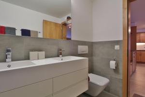 Koupelna v ubytování Ferienwohnung Steinmattstrasse