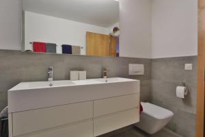 Koupelna v ubytování Ferienwohnung Steinmattstrasse