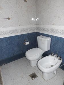 Phòng tắm tại Hotel Alemán