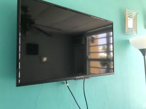 Televiisor ja/või meelelahutuskeskus majutusasutuses Coco Mar Oceanview Studios