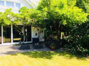 Zahrada ubytování Villa Plagniau