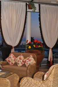 Istumisnurk majutusasutuses Hotel Beny