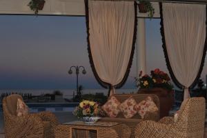 Istumisnurk majutusasutuses Hotel Beny