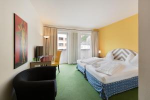 Ein Bett oder Betten in einem Zimmer der Unterkunft Hotel Neutor Express
