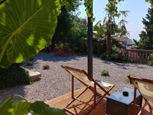 Vonkajšia záhrada v ubytovaní Apartment Sofia