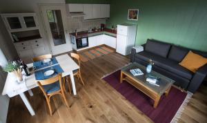 Kuchyňa alebo kuchynka v ubytovaní Ferienwohnung Morgengabe