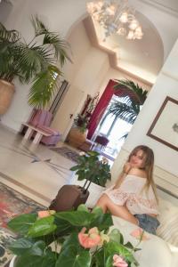 Posezení v ubytování Hotel Lido