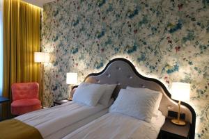 Postel nebo postele na pokoji v ubytování Thon Hotel Lofoten