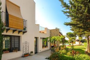 Vonkajšia záhrada v ubytovaní Villa Deluxe