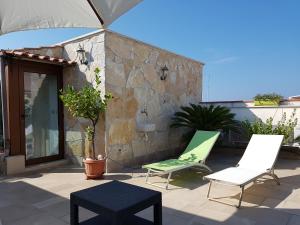 Patio nebo venkovní prostory v ubytování B&B Torrente Antico