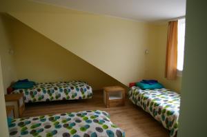 
Voodi või voodid majutusasutuse Kagu Hostel toas
