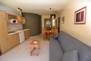 Kuchyň nebo kuchyňský kout v ubytování Apartamentos Turisticos Poblado