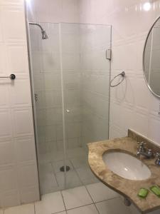 Ванная комната в Terrazza Hotel