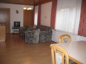 Posezení v ubytování Haus Kaiser