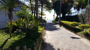 Taman di luar Apartamento Duplex