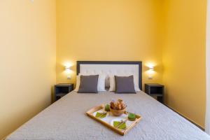Postel nebo postele na pokoji v ubytování B&B Trianon