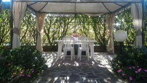 A garden outside B&B LE MAGNOLIE
