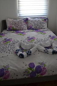 Ένα ή περισσότερα κρεβάτια σε δωμάτιο στο Apartman Rada