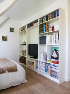 Knihovna v bed and breakfast