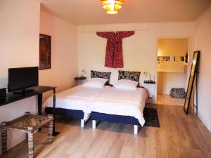 Posteľ alebo postele v izbe v ubytovaní Clos des Ormes