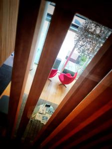 Istumisnurk majutusasutuses BIT Design Hotel