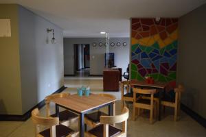 Istumisnurk majutusasutuses Les Balcons Hostel