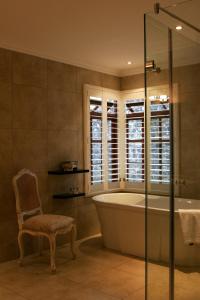 A bathroom at River Meadow Manor