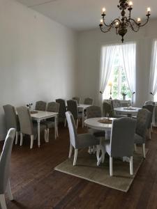 Posezení v ubytování Hotell Humbla
