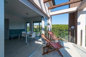 Balkón nebo terasa v ubytování Premantura Resort - Hotel & Restaurant