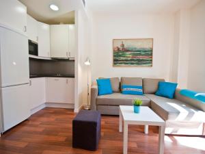 Kuchyňa alebo kuchynka v ubytovaní Apartamentos Murallas de Sevilla