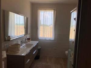 Koupelna v ubytování B&B Cascina Sagrestia