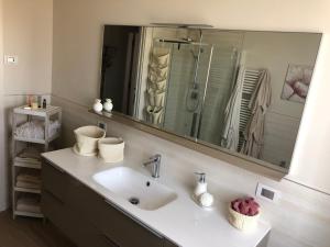 Koupelna v ubytování B&B Cascina Sagrestia