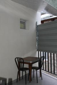A balcony or terrace at mariko
