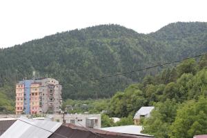 A general mountain view or a mountain view taken from a vendégházakat