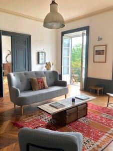 Posezení v ubytování Maison CHA-RI-VA-RI