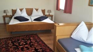 Postel nebo postele na pokoji v ubytování Hotel Janssen