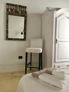 Postel nebo postele na pokoji v ubytování Apartamento en el centro de Bilbao