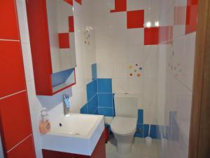 Vonios kambarys apgyvendinimo įstaigoje Villa Goncinha com Piscina Privada
