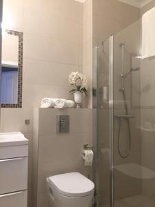 Kúpeľňa v ubytovaní Apartamenty Międzyzdroje