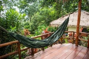 Zahrada ubytování Oasis Koh Chang