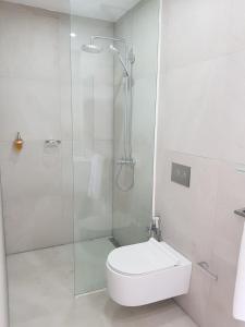 Koupelna v ubytování Appartements Lamblin