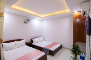 TV a/nebo společenská místnost v ubytování Thế Giang Hotel