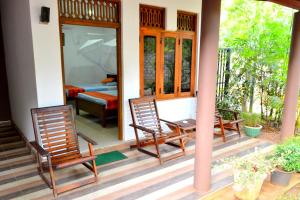 Rõdu või terrass majutusasutuses Max Safari Villa