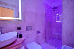Koupelna v ubytování Corso Umberto Rooms