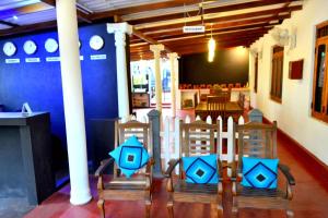 Restoran või mõni muu söögikoht majutusasutuses Max Safari Villa