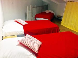 Letto o letti in una camera di Blue Sky