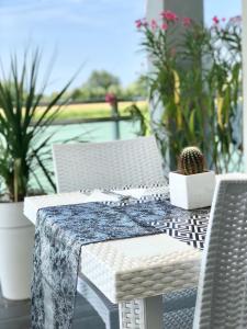 Zahrada ubytování B&B Villa del Lago