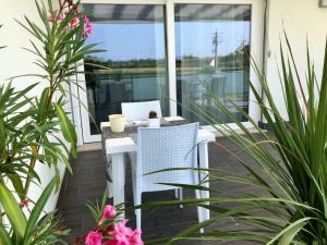 Balkón nebo terasa v ubytování B&B Villa del Lago