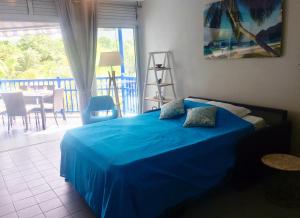 Letto o letti in una camera di Blue Sky